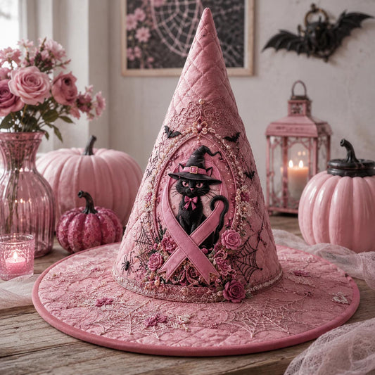 The Courage Witch Quilted Witch Hat SN0DV434