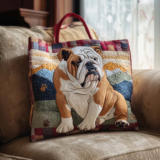 The Gentle Giant Quilted Tote Bag NCU0PTT1836