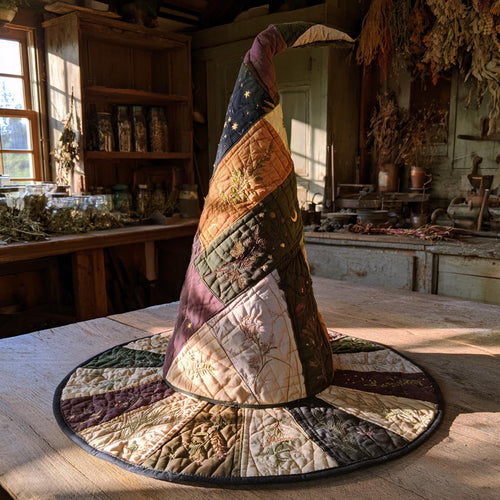 The Hearth Witch Quilted Witch Hat SN0DV268