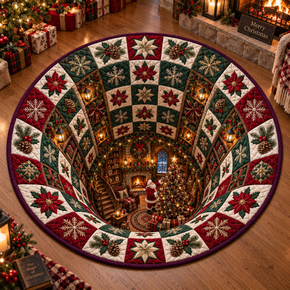 The Magical Christmas Archive Quilted Round Mat SN0PT1242
