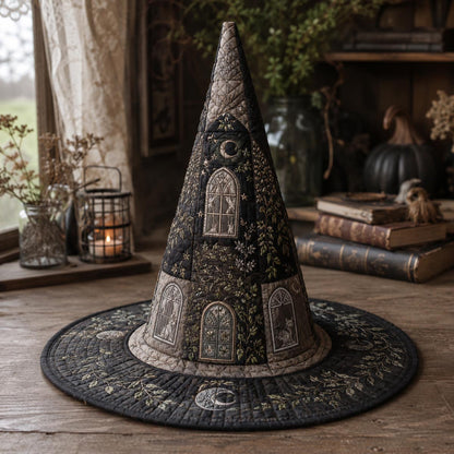 The Midnight Chapel Quilted Witch Hat SN0DV265