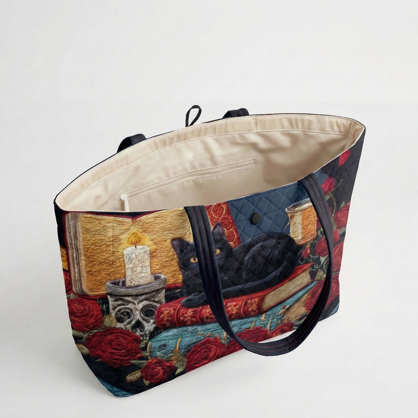 The Mystic Manor Quilted Classic Tote Bag SN0PT043