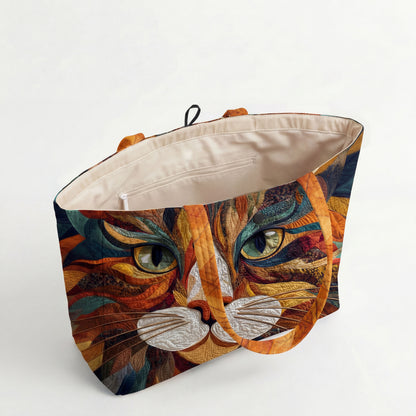 The Prism Paws Quilted Classic Tote Bag SN0PT044