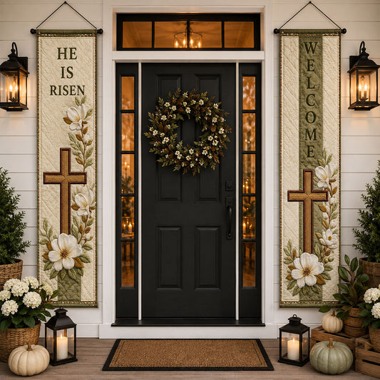 The Risen King Welcome Door Banner SN0PT409