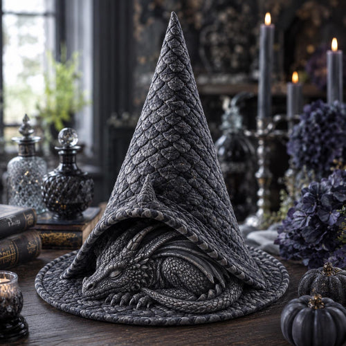 The Shadow Drake Quilted Witch Hat SN0DV362