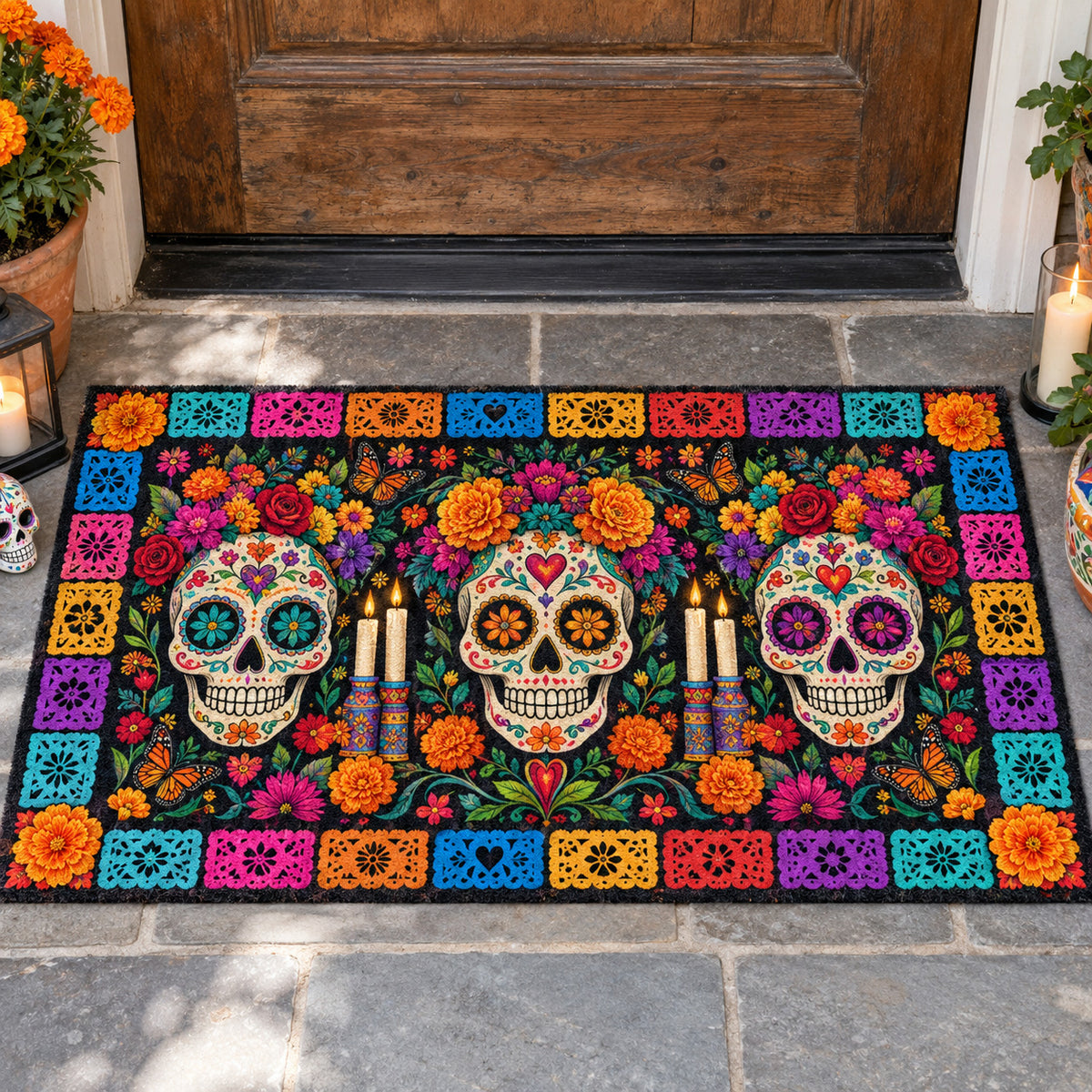 Three Catrinas Doormat SN0TV381