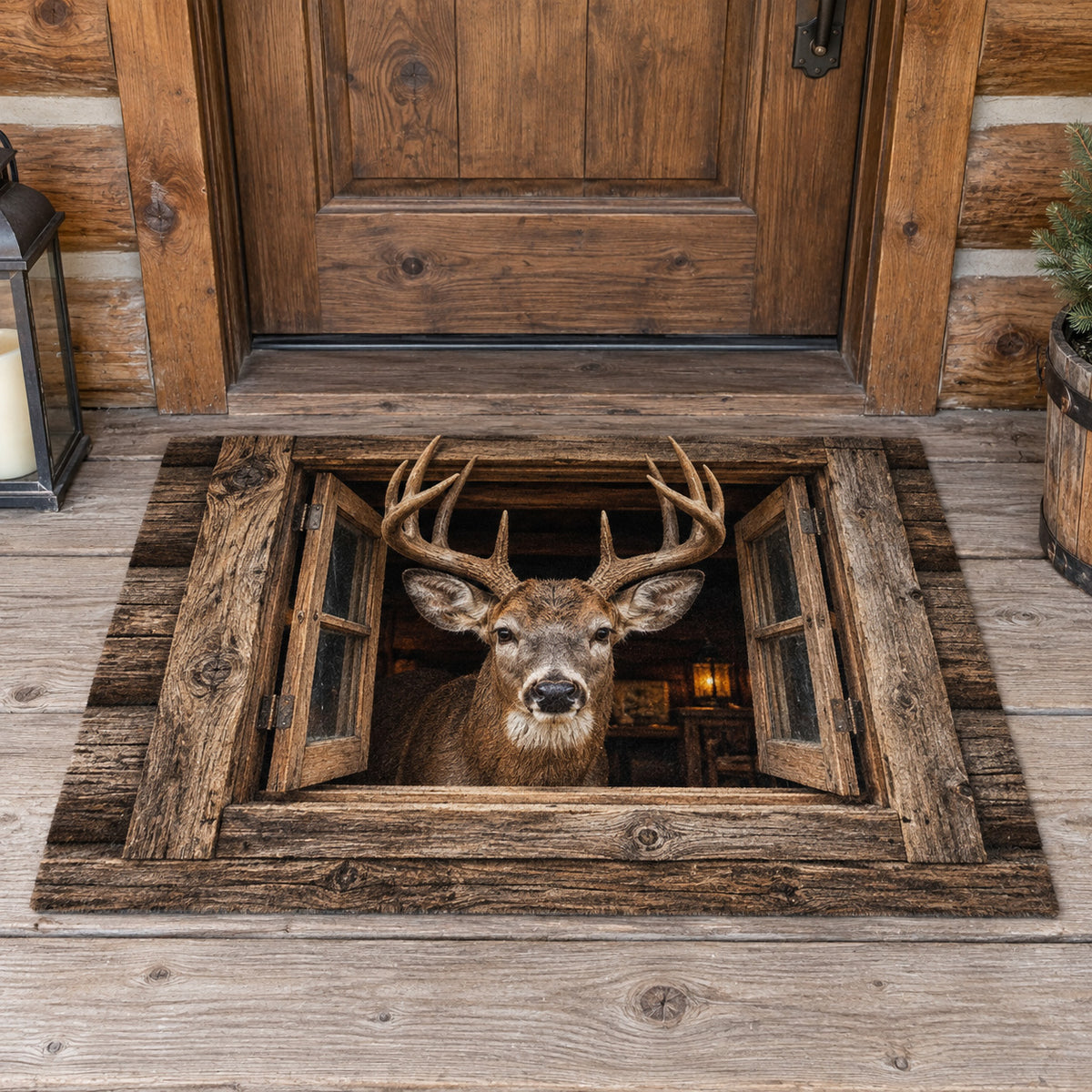 Timber Buck Doormat SN0TV678