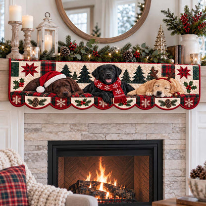 Timberland Labrador Trio Quilted Mantel Scarf SN0HH0473