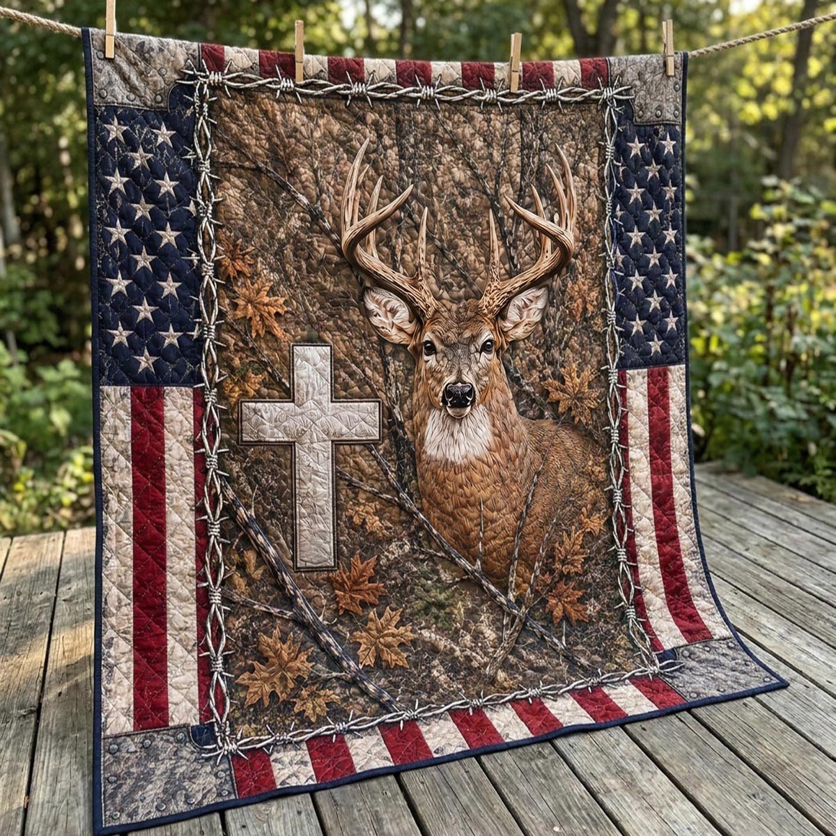 Timberline Devotion Quilted Blanket SN0DV044