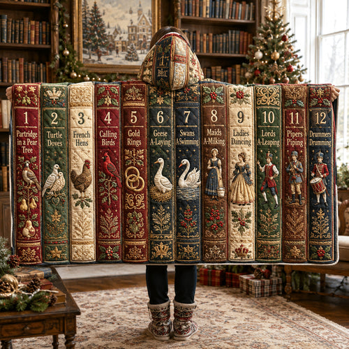 Timeless Tales Quilted Hooded Blanket SN0TV149