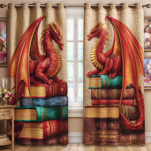 Tome Guardian Quilted Curtains NCU0ND62