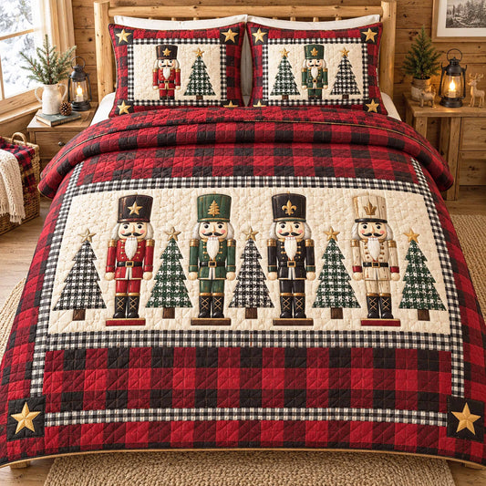 Toy Soldier 3-Piece Quilted Bedding Set SN0TD1137