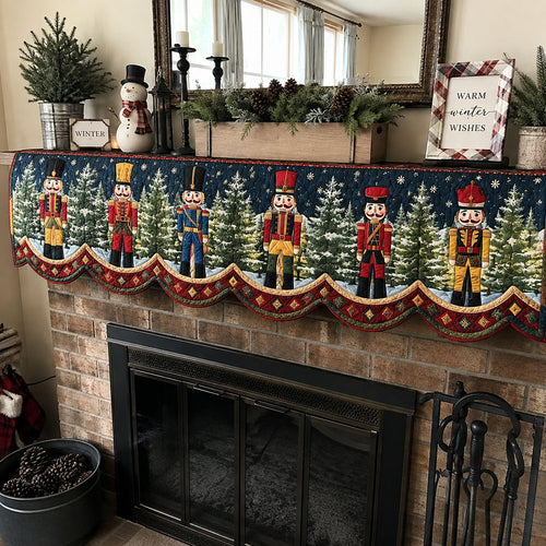 Toy Soldier Christmas Quilted Mantle Scarf SN0PT665