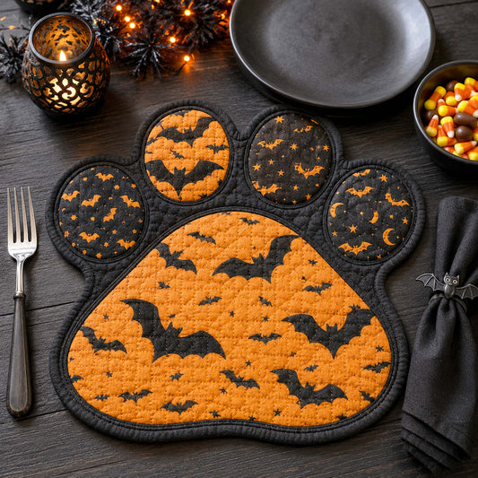 Trick Paws Custom Shape Quilted Placemat SN0TD066