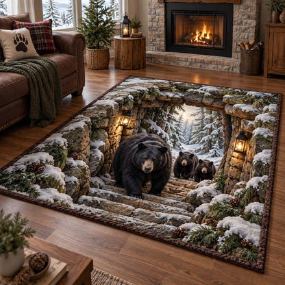 Tundra Bear Area Rug SN0HH0912