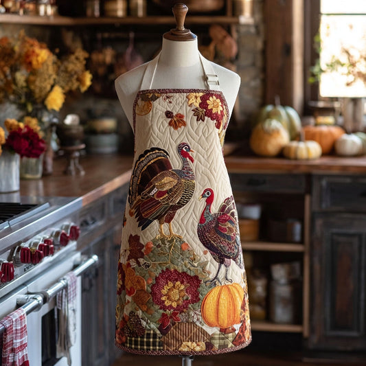 Turkey Time Quilted Apron SN0PT298