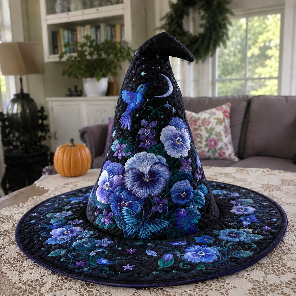 Twilight Flora Quilted Witch Hat SN0PT588
