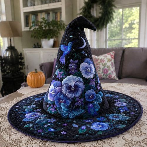 Twilight Flora Quilted Witch Hat SN0PT588