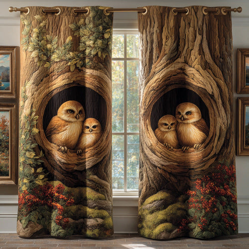 Twin Hollow Guardians Quilted Curtains NCU0DH956