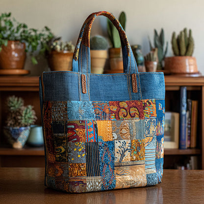 Ubuntu Threads Quilted Tote Bag NCU0PT8647