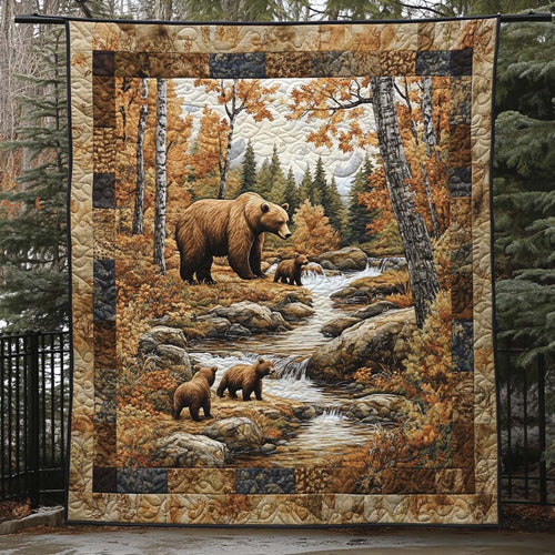 Untamed Wilderness Quilted Blanket NCU0DK745