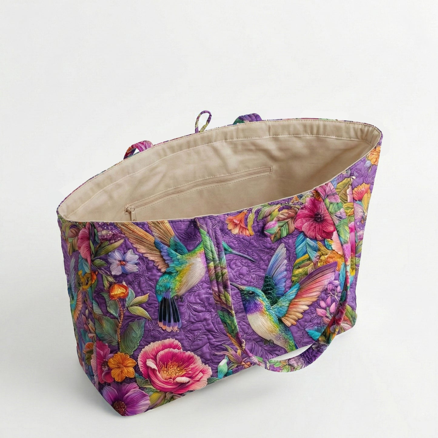 Velvet Wings Quilted Classic Tote Bag SN0NT017