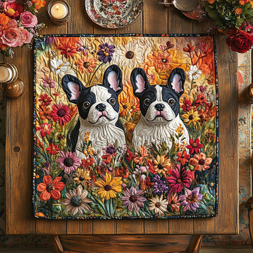 Velvet Ears Quilted Table Topper NCU0DV764