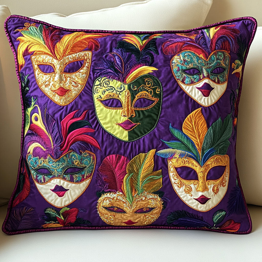 Vibrant Carnival Quilted Pillow Case NCU0NT3578