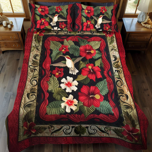 Vibrant Vista 3-Piece Quilted Bedding Set NCU0PT019