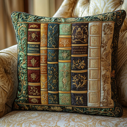 Victorian Reads Quilted Pillow Case NCU0PT4684