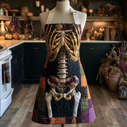 Vintage Bones Quilted Apron SN0PT237