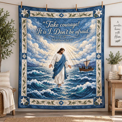 Walking Water Quilted Blanket SN0HH0869