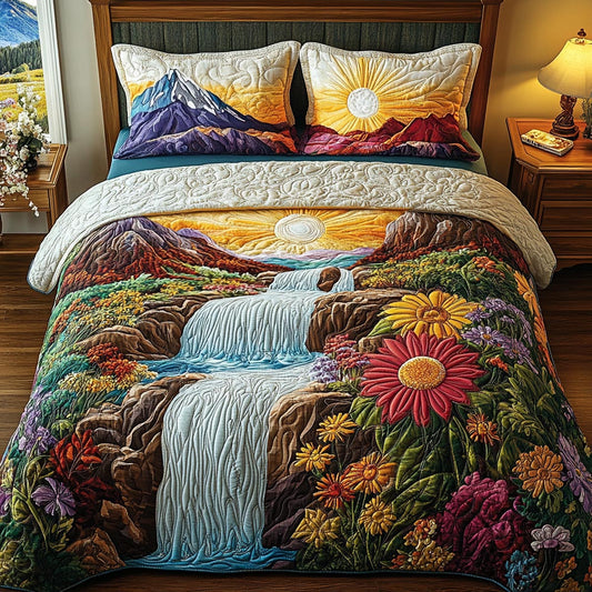 Waterfall Serenity Duvet Cover Set NCU0DV314