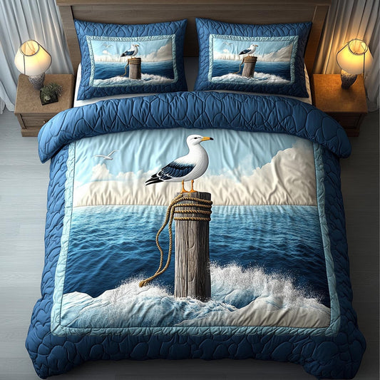 Waterfront Wanderer Duvet Cover Set NCU0DDK307