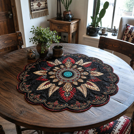 Western Soul Custom Shape Quilted Table Topper SN0PT836