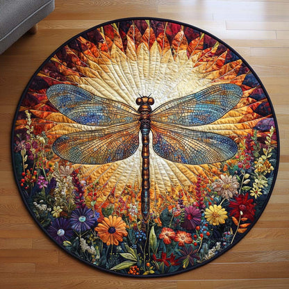 Whimsical Wings Quilted Round Mat NCU0DV4665