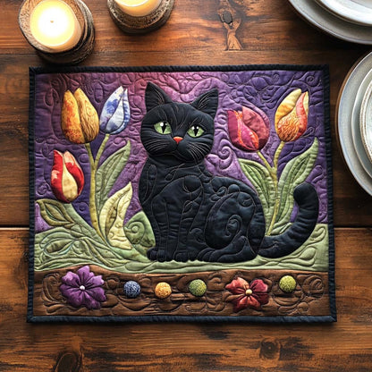 Whisker Charm Quilted Placemat NCU0DV5755