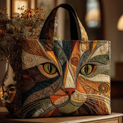 Whisker Glow Quilted Tote Bag NCU0NT8963