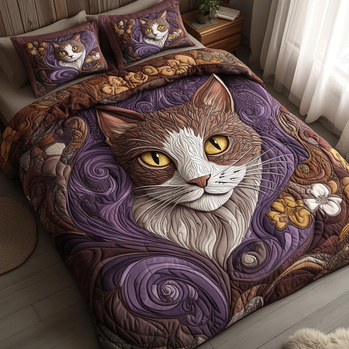 Whisker Haven Duvet Cover Set NCU0DDK284