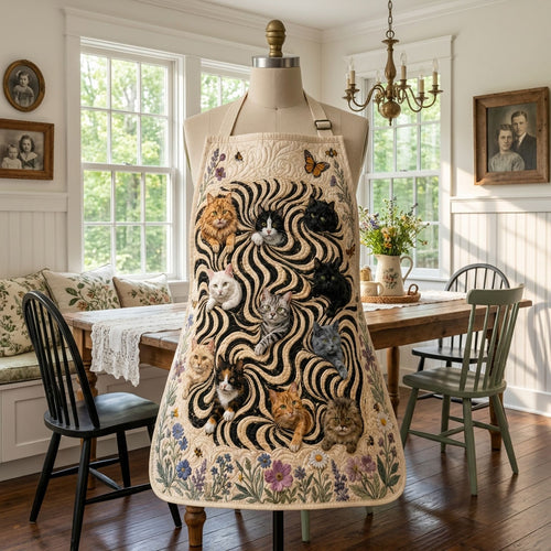 Whisker Wonderland Quilted Apron SN0PT183