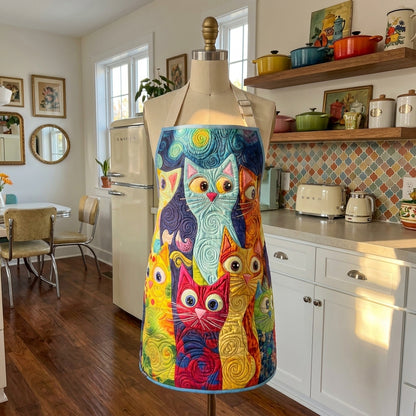 Whiskered Hearth Quilted Apron SN0PT162