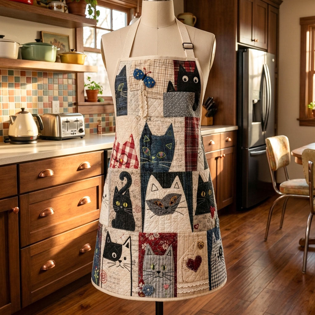 Whiskers at Home Quilted Apron SN0PT187