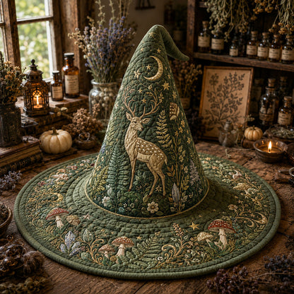 Whispering Woodland Quilted Witch Hat SN0PT589