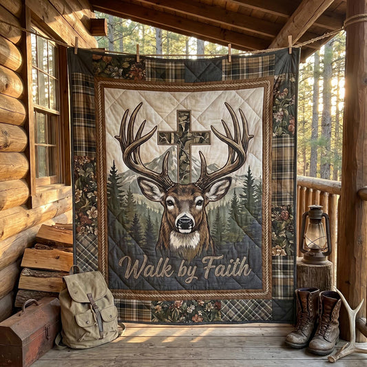 Whitetail Covenant Quilted Blanket SN0DV049