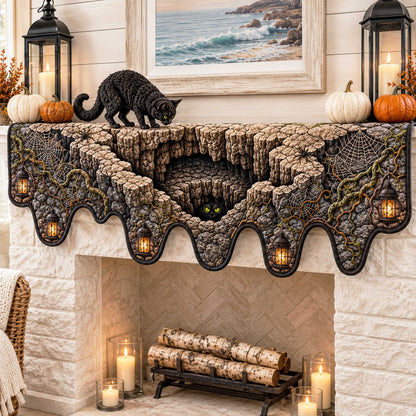 Wicked Cavern Quilted Mantel Scarf SN0TD315