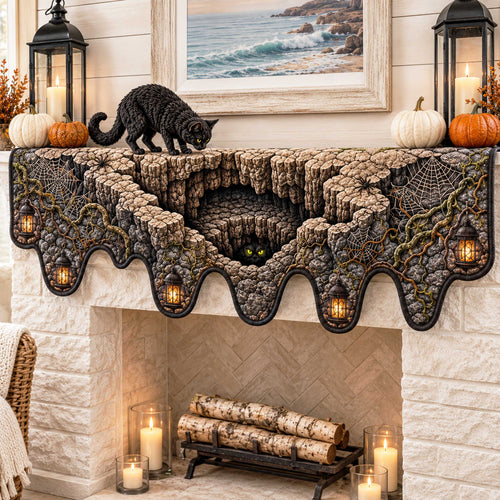 Wicked Cavern Quilted Mantel Scarf SN0TD315