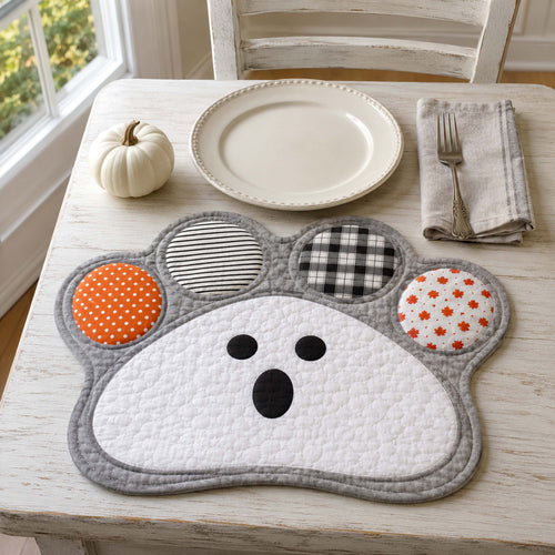 Wicked Paws Custom Shape Quilted Placemat SN0TD058