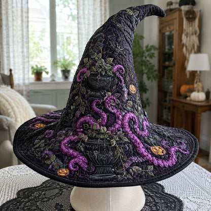 Wicked Whispers Quilted Witch Hat SN0PT767