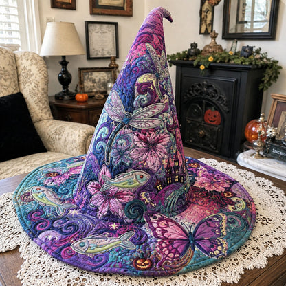 Wicked Wings Quilted Witch Hat SN0PT768
