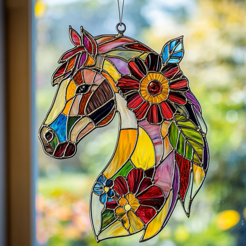 Wild Spirit Horse - Window Hanging Suncatcher NCU0PD014